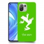 צפרדע טרופית כיסוי מגן קשיח בעיצוב אישי עם השם שלך ל Xiaomi Mi 11 Lite יחידה אחת סקרין מובייל