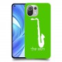 סקספון כיסוי מגן קשיח בעיצוב אישי עם השם שלך ל Xiaomi Mi 11 Lite יחידה אחת סקרין מובייל