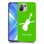 כינור כיסוי מגן קשיח בעיצוב אישי עם השם שלך ל Xiaomi Mi 11 Lite יחידה אחת סקרין מובייל