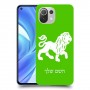אריה כיסוי מגן קשיח בעיצוב אישי עם השם שלך ל Xiaomi Mi 11 Lite יחידה אחת סקרין מובייל