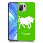 שור כיסוי מגן קשיח בעיצוב אישי עם השם שלך ל Xiaomi Mi 11 Lite יחידה אחת סקרין מובייל