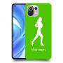 ג'וגלין - אישה כיסוי מגן קשיח בעיצוב אישי עם השם שלך ל Xiaomi Mi 11 Lite יחידה אחת סקרין מובייל