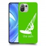 גלישת מפרש כיסוי מגן קשיח בעיצוב אישי עם השם שלך ל Xiaomi Mi 11 Lite יחידה אחת סקרין מובייל