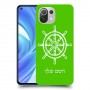 הגה - קפטן - ים כיסוי מגן קשיח בעיצוב אישי עם השם שלך ל Xiaomi Mi 11 Lite יחידה אחת סקרין מובייל