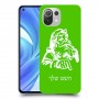 סנטה קלאוס כיסוי מגן קשיח בעיצוב אישי עם השם שלך ל Xiaomi Mi 11 Lite יחידה אחת סקרין מובייל