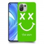 סמיילי כיסוי מגן קשיח בעיצוב אישי עם השם שלך ל Xiaomi Mi 11 Lite יחידה אחת סקרין מובייל