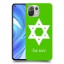 מגן דוד - ישראל כיסוי מגן קשיח בעיצוב אישי עם השם שלך ל Xiaomi Mi 11 Lite יחידה אחת סקרין מובייל
