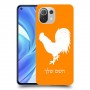 תרנגול כיסוי מגן קשיח בעיצוב אישי עם השם שלך ל Xiaomi Mi 11 Lite יחידה אחת סקרין מובייל
