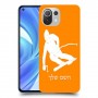 סקִי כיסוי מגן קשיח בעיצוב אישי עם השם שלך ל Xiaomi Mi 11 Lite יחידה אחת סקרין מובייל