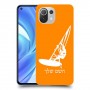 גלישת מפרש כיסוי מגן קשיח בעיצוב אישי עם השם שלך ל Xiaomi Mi 11 Lite יחידה אחת סקרין מובייל