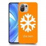 שלג כיסוי מגן קשיח בעיצוב אישי עם השם שלך ל Xiaomi Mi 11 Lite יחידה אחת סקרין מובייל