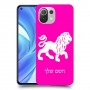 אריה כיסוי מגן קשיח בעיצוב אישי עם השם שלך ל Xiaomi Mi 11 Lite יחידה אחת סקרין מובייל