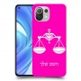 מאזניים כיסוי מגן קשיח בעיצוב אישי עם השם שלך ל Xiaomi Mi 11 Lite יחידה אחת סקרין מובייל