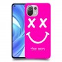 סמיילי כיסוי מגן קשיח בעיצוב אישי עם השם שלך ל Xiaomi Mi 11 Lite יחידה אחת סקרין מובייל