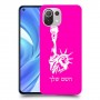 פסל החירות כיסוי מגן קשיח בעיצוב אישי עם השם שלך ל Xiaomi Mi 11 Lite יחידה אחת סקרין מובייל