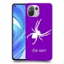 עכביש כיסוי מגן קשיח בעיצוב אישי עם השם שלך ל Xiaomi Mi 11 Lite יחידה אחת סקרין מובייל