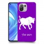שור כיסוי מגן קשיח בעיצוב אישי עם השם שלך ל Xiaomi Mi 11 Lite יחידה אחת סקרין מובייל