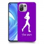 ג'וגלין - אישה כיסוי מגן קשיח בעיצוב אישי עם השם שלך ל Xiaomi Mi 11 Lite יחידה אחת סקרין מובייל