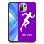 רץ כיסוי מגן קשיח בעיצוב אישי עם השם שלך ל Xiaomi Mi 11 Lite יחידה אחת סקרין מובייל