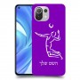 שחקן כדורעף כיסוי מגן קשיח בעיצוב אישי עם השם שלך ל Xiaomi Mi 11 Lite יחידה אחת סקרין מובייל