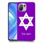 מגן דוד - ישראל כיסוי מגן קשיח בעיצוב אישי עם השם שלך ל Xiaomi Mi 11 Lite יחידה אחת סקרין מובייל