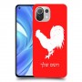תרנגול כיסוי מגן קשיח בעיצוב אישי עם השם שלך ל Xiaomi Mi 11 Lite יחידה אחת סקרין מובייל