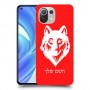 זאב כיסוי מגן קשיח בעיצוב אישי עם השם שלך ל Xiaomi Mi 11 Lite יחידה אחת סקרין מובייל