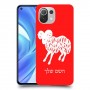 טלה כיסוי מגן קשיח בעיצוב אישי עם השם שלך ל Xiaomi Mi 11 Lite יחידה אחת סקרין מובייל