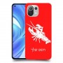 סרטן כיסוי מגן קשיח בעיצוב אישי עם השם שלך ל Xiaomi Mi 11 Lite יחידה אחת סקרין מובייל