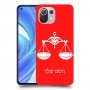 מאזניים כיסוי מגן קשיח בעיצוב אישי עם השם שלך ל Xiaomi Mi 11 Lite יחידה אחת סקרין מובייל