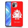 טריאתלון כיסוי מגן קשיח בעיצוב אישי עם השם שלך ל Xiaomi Mi 11 Lite יחידה אחת סקרין מובייל