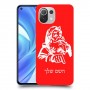 סנטה קלאוס כיסוי מגן קשיח בעיצוב אישי עם השם שלך ל Xiaomi Mi 11 Lite יחידה אחת סקרין מובייל