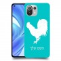 תרנגול כיסוי מגן קשיח בעיצוב אישי עם השם שלך ל Xiaomi Mi 11 Lite יחידה אחת סקרין מובייל