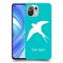 ציפור לבלוע כיסוי מגן קשיח בעיצוב אישי עם השם שלך ל Xiaomi Mi 11 Lite יחידה אחת סקרין מובייל