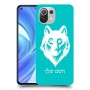 זאב כיסוי מגן קשיח בעיצוב אישי עם השם שלך ל Xiaomi Mi 11 Lite יחידה אחת סקרין מובייל