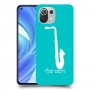 סקספון כיסוי מגן קשיח בעיצוב אישי עם השם שלך ל Xiaomi Mi 11 Lite יחידה אחת סקרין מובייל