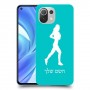 ג'וגלין - אישה כיסוי מגן קשיח בעיצוב אישי עם השם שלך ל Xiaomi Mi 11 Lite יחידה אחת סקרין מובייל