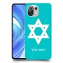 מגן דוד - ישראל כיסוי מגן קשיח בעיצוב אישי עם השם שלך ל Xiaomi Mi 11 Lite יחידה אחת סקרין מובייל