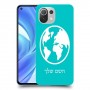 עולם כיסוי מגן קשיח בעיצוב אישי עם השם שלך ל Xiaomi Mi 11 Lite יחידה אחת סקרין מובייל
