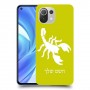 עקרב כיסוי מגן קשיח בעיצוב אישי עם השם שלך ל Xiaomi Mi 11 Lite יחידה אחת סקרין מובייל