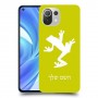 צפרדע טרופית כיסוי מגן קשיח בעיצוב אישי עם השם שלך ל Xiaomi Mi 11 Lite יחידה אחת סקרין מובייל