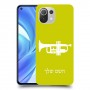 חצוצרה כיסוי מגן קשיח בעיצוב אישי עם השם שלך ל Xiaomi Mi 11 Lite יחידה אחת סקרין מובייל