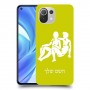 תאומים כיסוי מגן קשיח בעיצוב אישי עם השם שלך ל Xiaomi Mi 11 Lite יחידה אחת סקרין מובייל