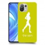 ג'וגלין - אישה כיסוי מגן קשיח בעיצוב אישי עם השם שלך ל Xiaomi Mi 11 Lite יחידה אחת סקרין מובייל