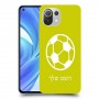 כדורגל - כדור כיסוי מגן קשיח בעיצוב אישי עם השם שלך ל Xiaomi Mi 11 Lite יחידה אחת סקרין מובייל
