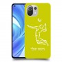 שחקן כדורעף כיסוי מגן קשיח בעיצוב אישי עם השם שלך ל Xiaomi Mi 11 Lite יחידה אחת סקרין מובייל