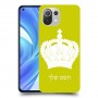 כתר מלכותי כיסוי מגן קשיח בעיצוב אישי עם השם שלך ל Xiaomi Mi 11 Lite יחידה אחת סקרין מובייל