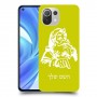 סנטה קלאוס כיסוי מגן קשיח בעיצוב אישי עם השם שלך ל Xiaomi Mi 11 Lite יחידה אחת סקרין מובייל