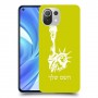 פסל החירות כיסוי מגן קשיח בעיצוב אישי עם השם שלך ל Xiaomi Mi 11 Lite יחידה אחת סקרין מובייל