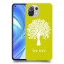עץ כיסוי מגן קשיח בעיצוב אישי עם השם שלך ל Xiaomi Mi 11 Lite יחידה אחת סקרין מובייל